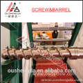 screw and barrel for cold feed rubber extruder